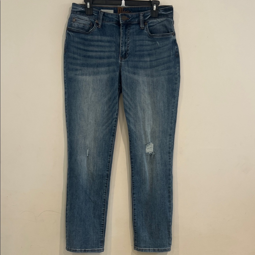 Kut from the Kloth Katy Boyfriend Blue Jeans Size 10